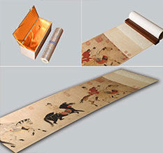 武夷山馆藏书画复制博物馆书画复制服务